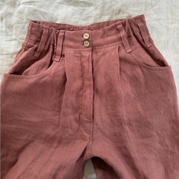 Notperfectlinen Damme Pants - Picture 3 of 12